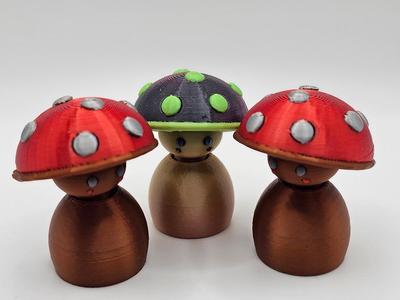 Cute Swivel Head Mushroom