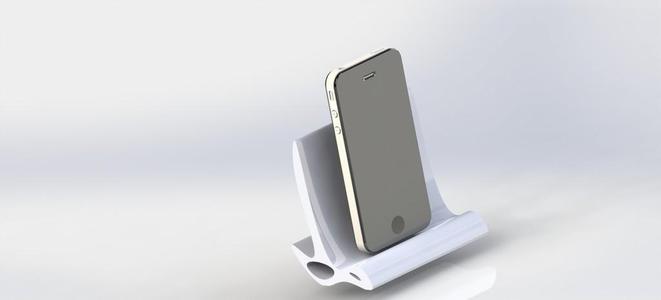 Bio-morphic Smart Phone Stand