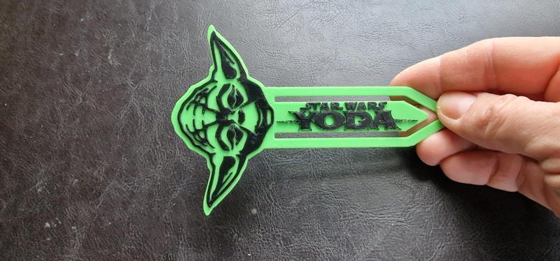 STAR WARS YODA bookmark Marcador libros StarWars
