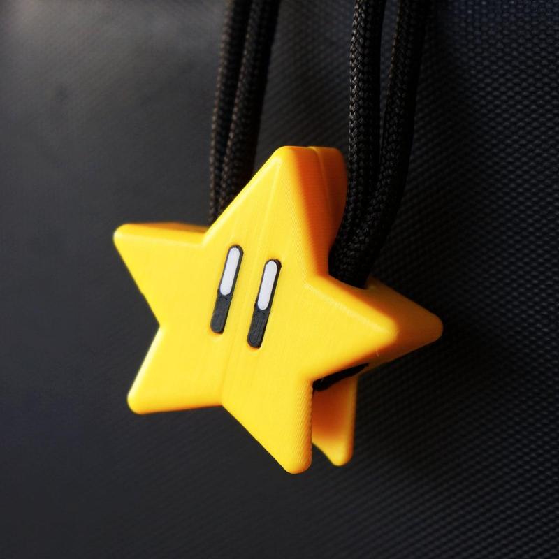 Zipper Pull - Super Star (Super Mario)