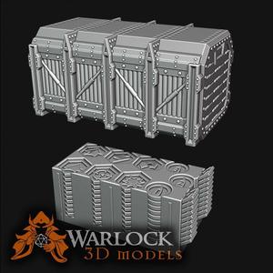 Kill team tokens With shipping crate