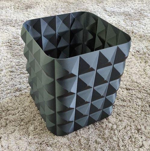 Rectangular trash can ( Vase Mode )