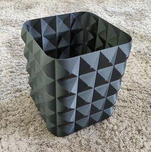 Rectangular trash can ( Vase Mode )