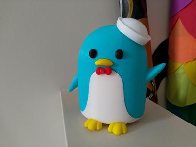 Tuxedo Sam (Hello Kitty's friend) Penguin (タキシードサム, Takishīdosamu)