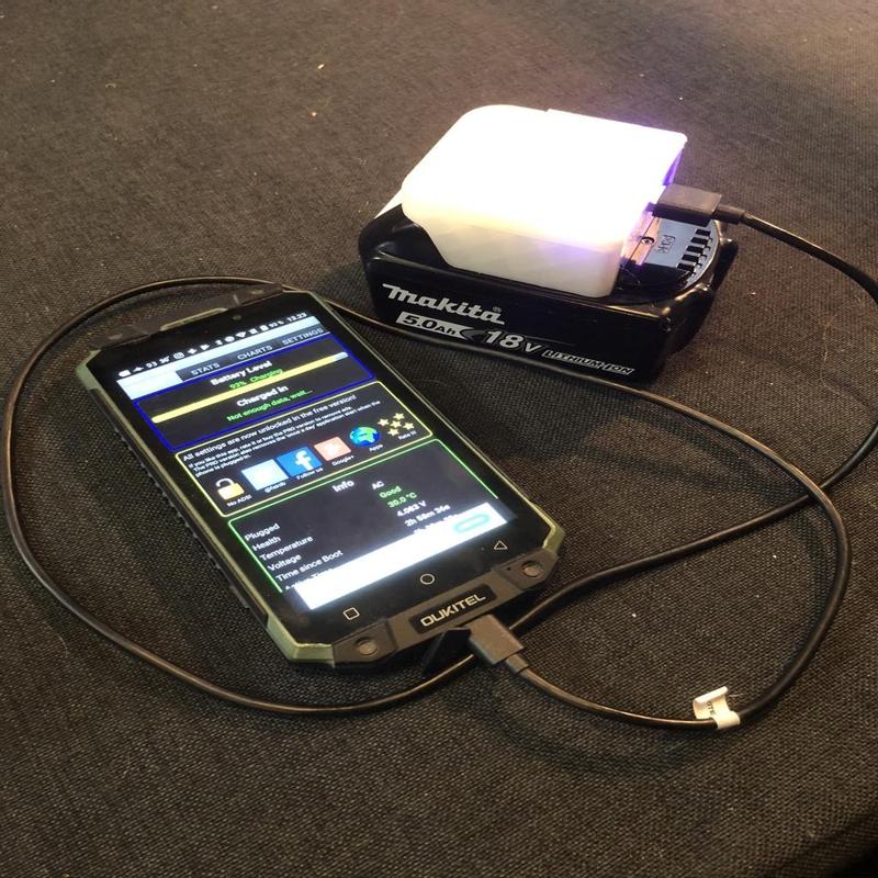 MUPB - Makita Usb PowerBank / charger with QC3.0 support