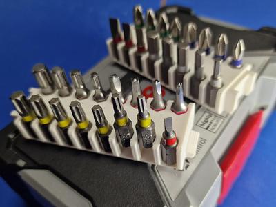 Alternative Bit Holder Rack for the Bosch Professional Pick and Click System