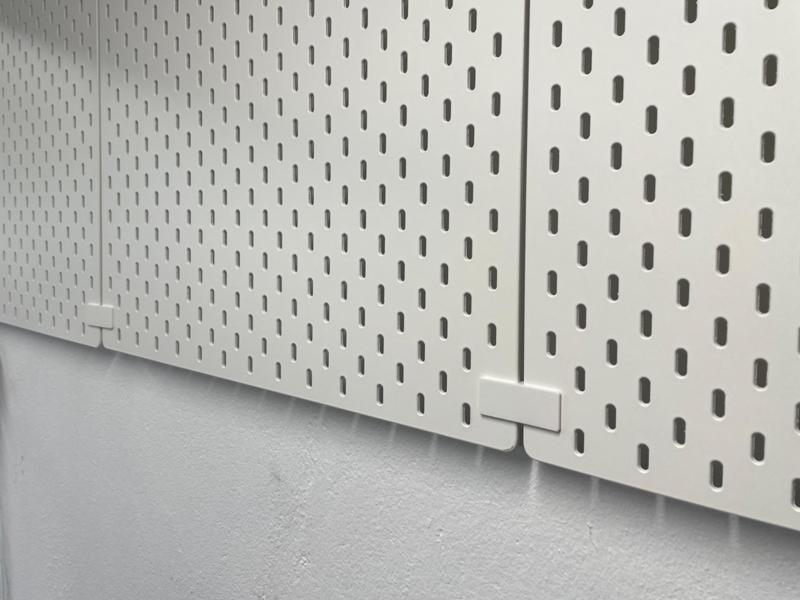 IKEA SKADIS pegboard connector with spacer
