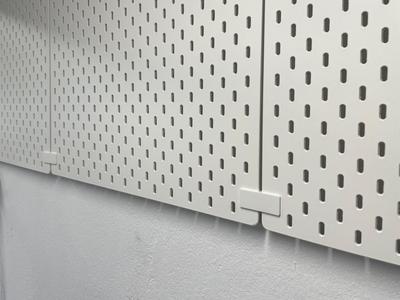 IKEA SKADIS pegboard connector with spacer