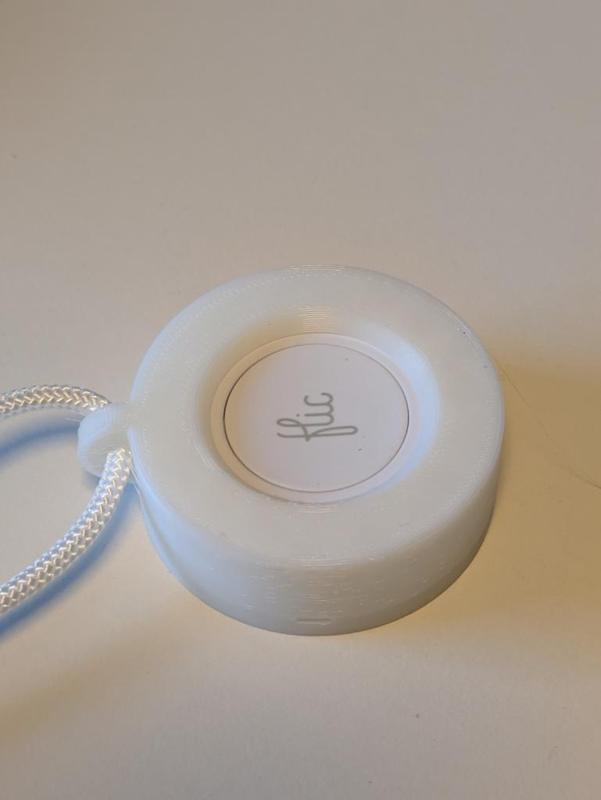 Flic button holder
