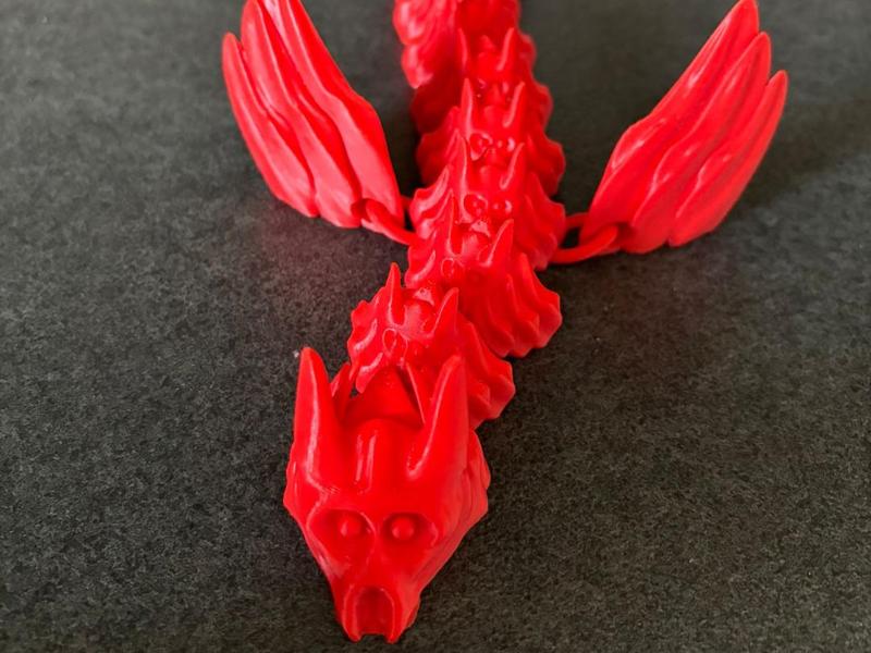 Devil Dragon with Wings