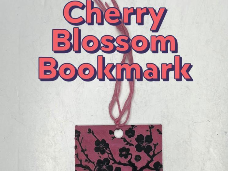 Cherry Blossom Bookmark