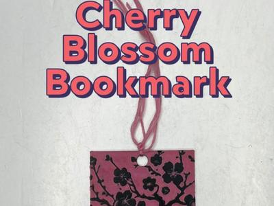 Cherry Blossom Bookmark