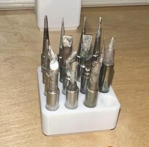 Gridfinity Weller Solder Tip Holder 4x4