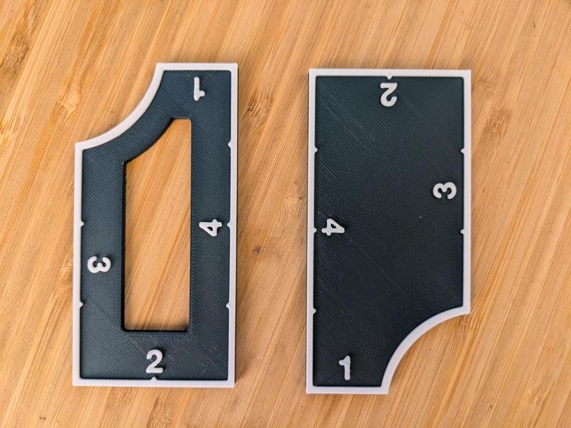 4 Inch Wargaming Movement Widget Ruler