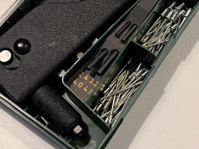 Drillbit Storage for Lidl Parkside Rivet Pliers