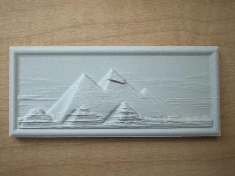 Pyramids of Giza Relief