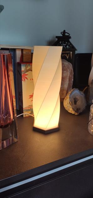 Helical lamp