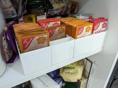 Kitchen Packet Organizer