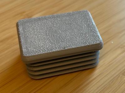 Plugs for square tubes 30mm x 40mm x 1.3mm