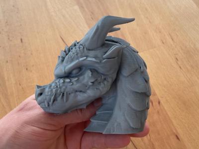 Dragon Head Statue