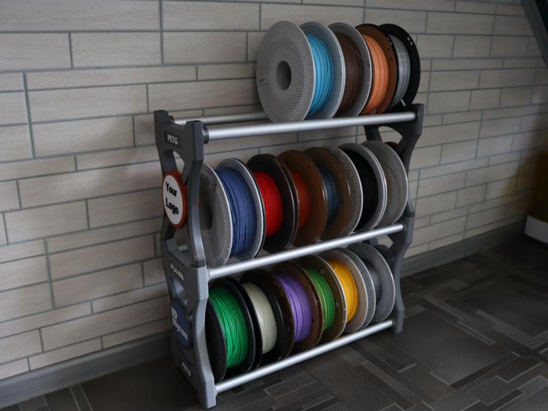 Strength and Multistory Modular Spool Rack