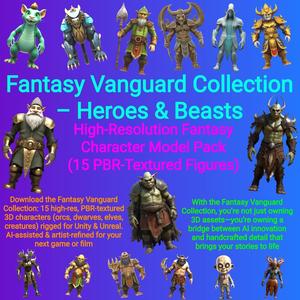 Fantasy Vanguard Collection – Heroes & Beasts