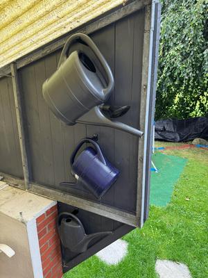 Watering can hook / Gießkannen Halter / Haken