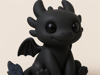 Toothless Chibi 