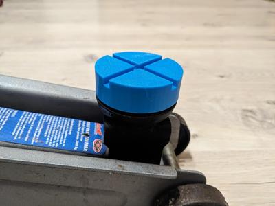 Gummiaufsatz für Rangierheber | Rubber attachment for maneuvering jack