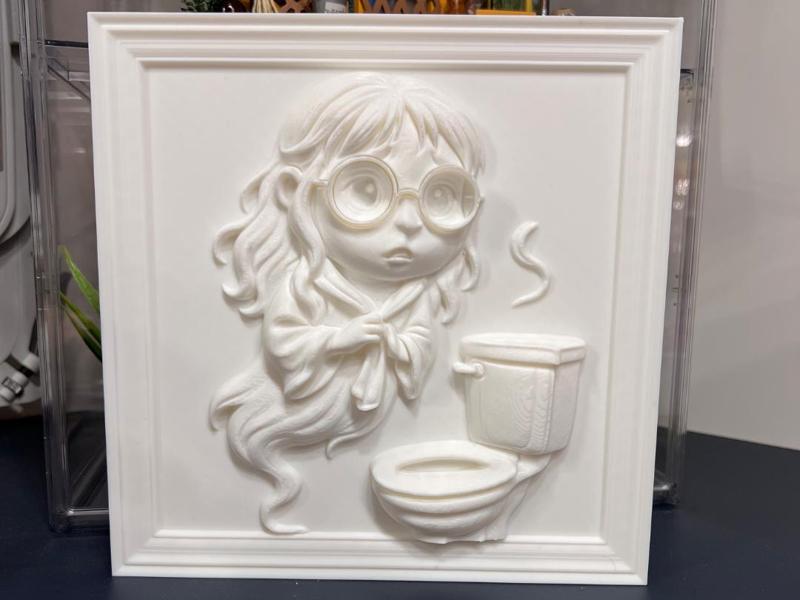 Moaning Myrtle Guinea Pig Wall Art Harry Potter