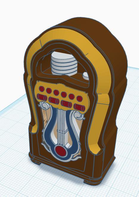 Playmobil Jukebox Wurlitzer 1080 Multimaterial