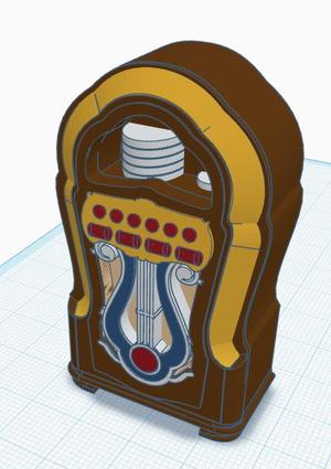 Playmobil Jukebox Wurlitzer 1080 Multimaterial