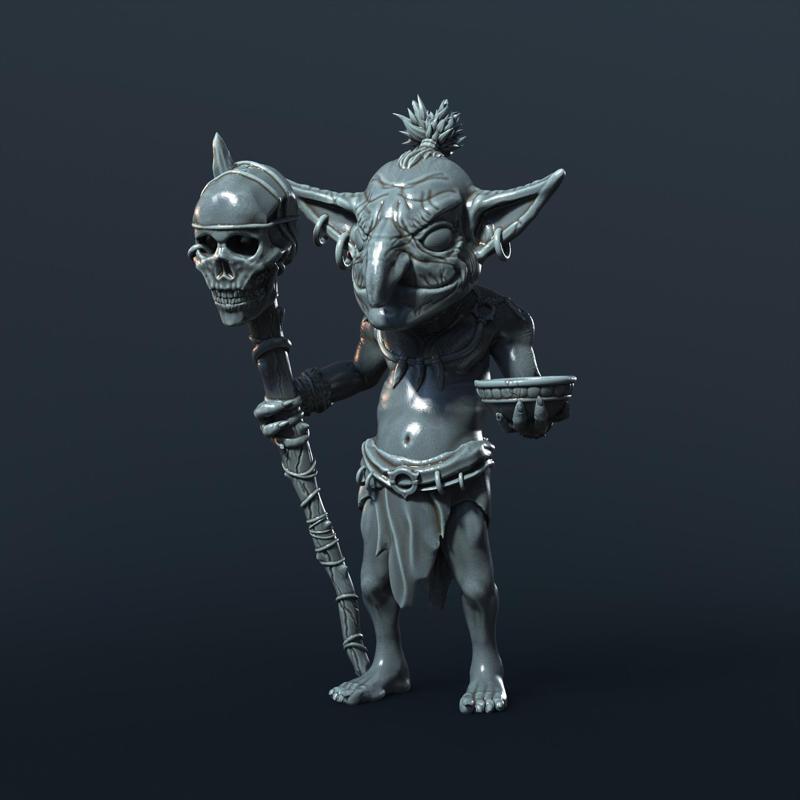 Goblin Shaman. (The Goblin Mines Kickstarter)