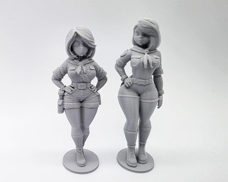 2 Female Scout Master Figures