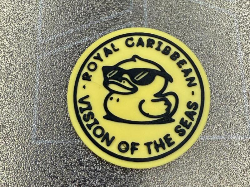 ROYAL CARIBBEAN VISION OF THE SEAS DUCK COIN 