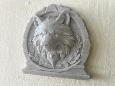 Wolf decoration