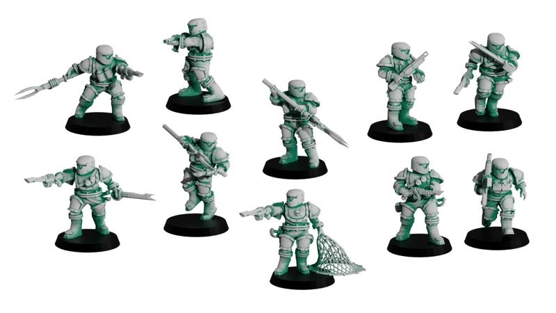 Boarders Elite Infantry of Akwafell