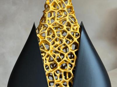 Woven Vase - Voronoi