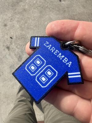 Jersey Keychain