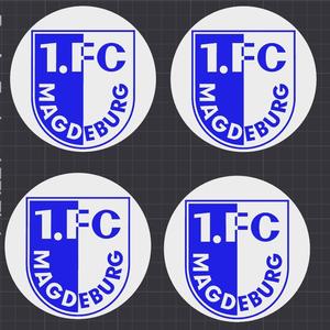 1. FCM Magdeburg Coaster untersetzer