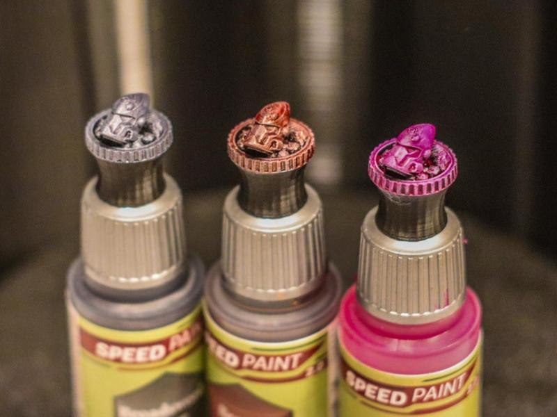 Army Painter Vallejo paints Cap Space Elf Head