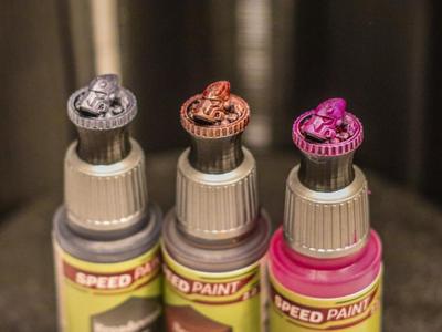 Army Painter Vallejo paints Cap Space Elf Head