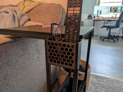 Remote and Cup holder for Ginzeca Tray Table