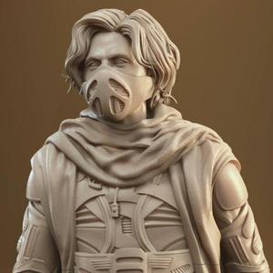 Paul Atreides STL files for 3D Printing | Assembly Model
