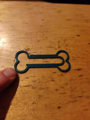 "Bone" bookmark