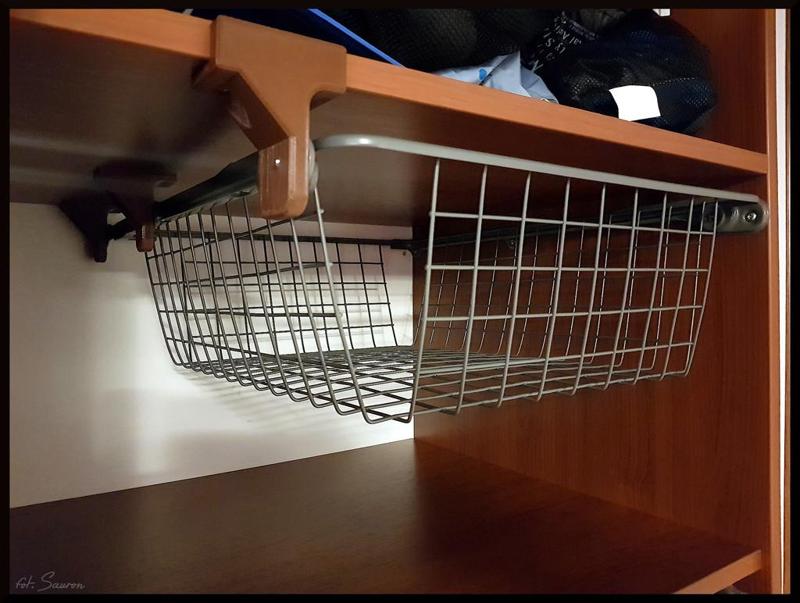 Ikea KOMPLEMENT basket hanging holder