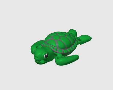 Sea Turtle Keychain