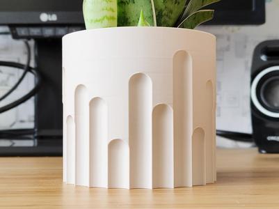 Paint Plant pot and Planter - Vase mode design