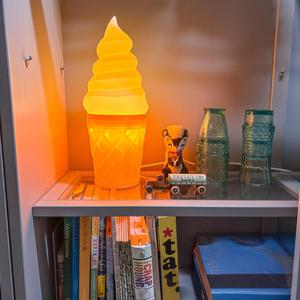 Ice Cream Lamp - Retro Style, Compatible with IKEA Strala Lamp