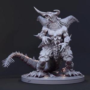 Bagan Kaiju 3D Printing Figurine | Assembly